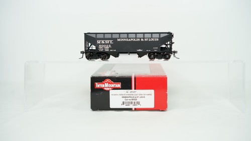 Tolva de 2 bahías InterMountain escala HO Minneapolis & St. Louis M&StL 60025 NUEVA G5-5 | Condition: New