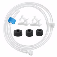 Xlajiao Sink Soap Dispenser Extension Tube Kit with Upgraded Check Valve, Premiu