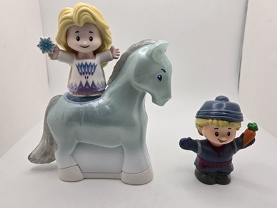 Disney Little People Frz 2 Elsa & Nokk Spirit Horse Light & Sound Work W/Kristof