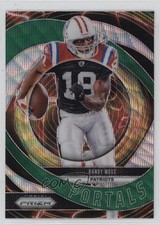 2024 Panini Prizm Portals Green Wave Prizm Randy Moss #3 HOF 11yh