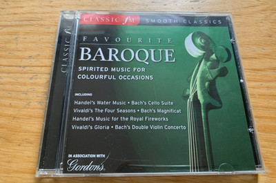 Favourite Baroque Spirited Music, Classic fM, Smooth Classics (CD 2006)-Preowned