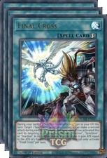X3 Playset 1st ed Final Cross ultra rare BLMR-EN041 Yugioh