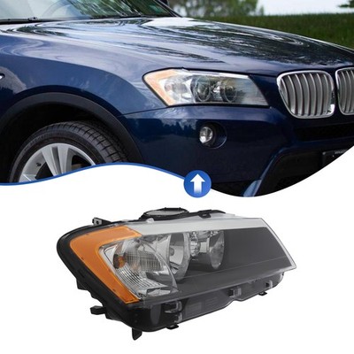 Left/Right Side Halogen Headlight For 2011-2013 BMW X3 Halogen Models NEW
