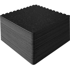 EVA Interlocking Foam Floor Mats, 0.56 in Thickened 25 Pcs Puzzle Rubber Tiles