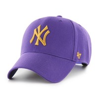 '47 Brand Cap Mlb New York Yankees Mvp Snapback Basecap Kappe Ny Logo Stickerei