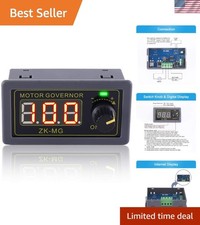 Compact PWM DC Motor Controller 5V-24V 150W with Power Off Memory and Soft Start