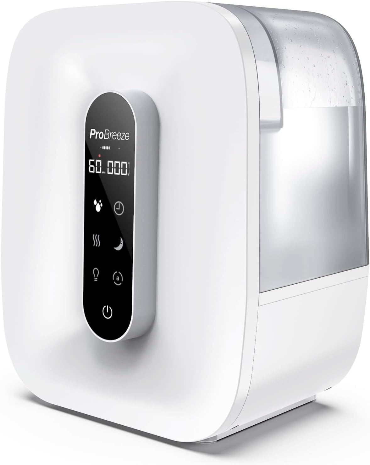 Pro Breeze 5.6L Ultrasonic Humidifier Aroma Diffuser Cool/Warm Mist LED Display