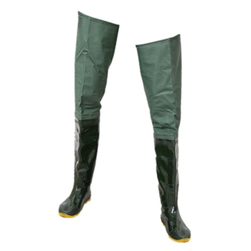 Cuissardes De Pêche Et De Chasse À Semelle Souple En Pvc, Respirantes