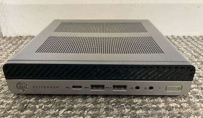 HP ELITEDESK 705 G4 Mini-PC AMD Ryzen Pro 2400G 8GB/ 256GB NVME Wifi inc  PSU