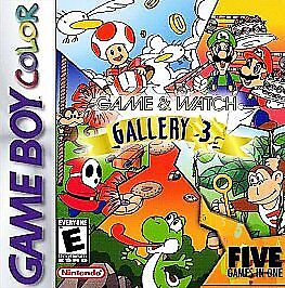 Game & Watch Gallery 3 (Nintendo Game Boy Color, 1999)
