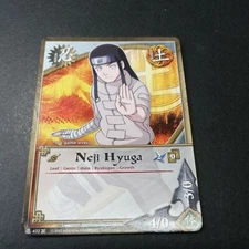 Naruto CCG Neji Hyuga 1st Edition Card 432 LP