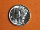 1944-Mercury Dime #P09186