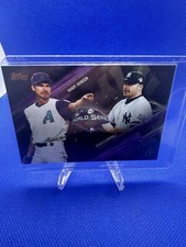 2024 Topps Dynamic Duals Randy Johnson Roger Clemens Title Clashes Purple 25/50