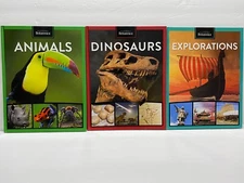 Lot of 6 ENCYCLOPEDIA BRITANNICA Virtual Reality Exploration Interactive Books 