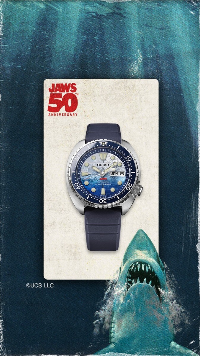 Seiko Prospex JAWS 50th Anniversary Limited SBDY137 Men's