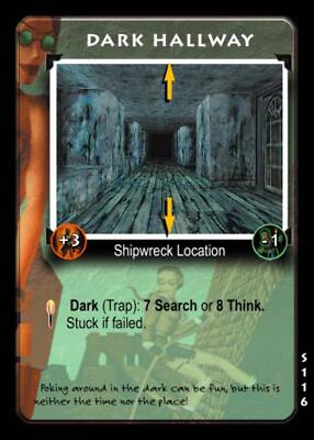 Tomb Raider CCG Dark Hallway - Slippery When Wet #116