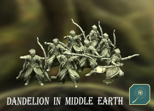 Darkwood Elves Archers x24 from Dandelion