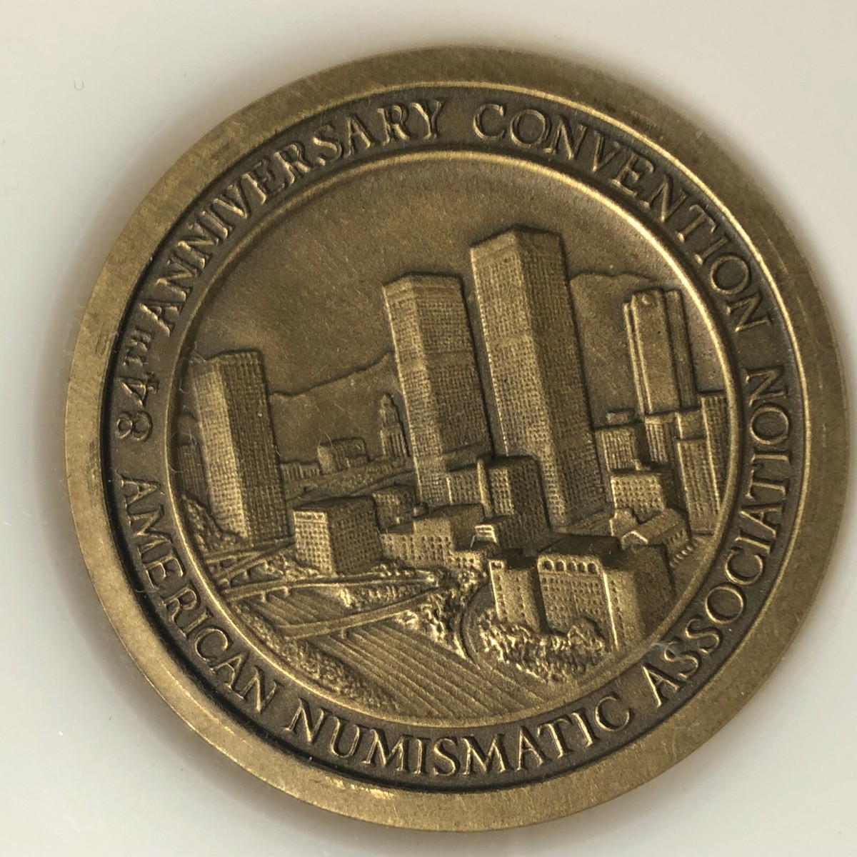 1975 American Numismatic Association 84th Annual Convention Medal
