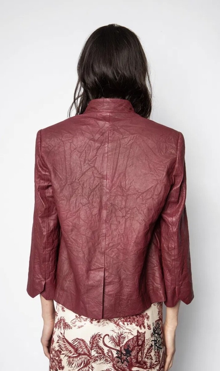 美品【 ZADIG&VOLTAIRE 】レザー ジャケット　S Zadig & Voltaire Leather Jackets for Women - Poshmark