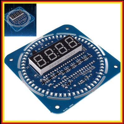DS1302 Rotary Electronic Clock Module Convenient Water Lamp DIY Kit for Arduino
