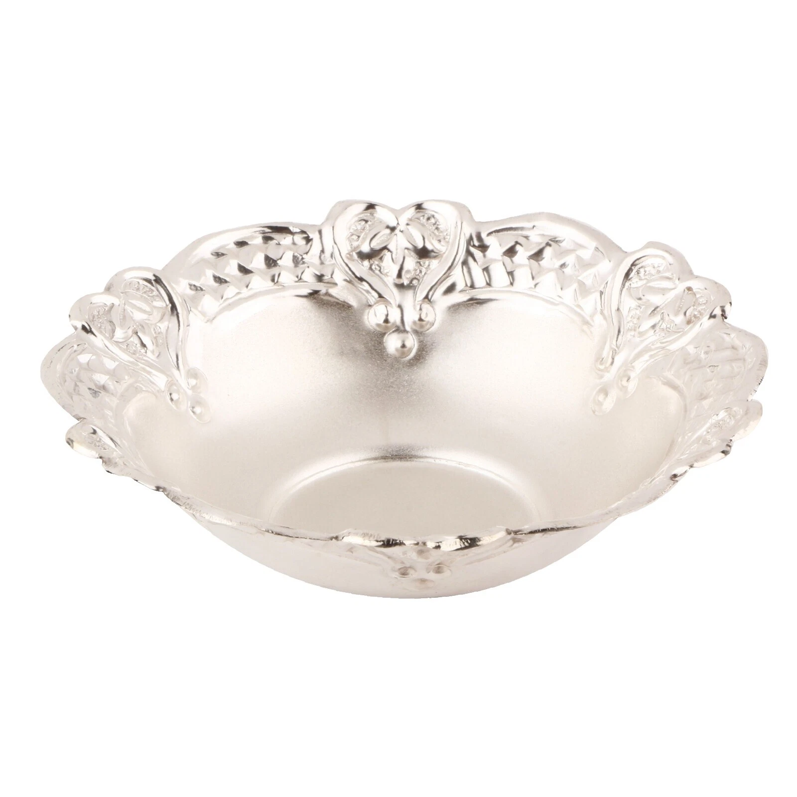 Tazones de vajilla de plata