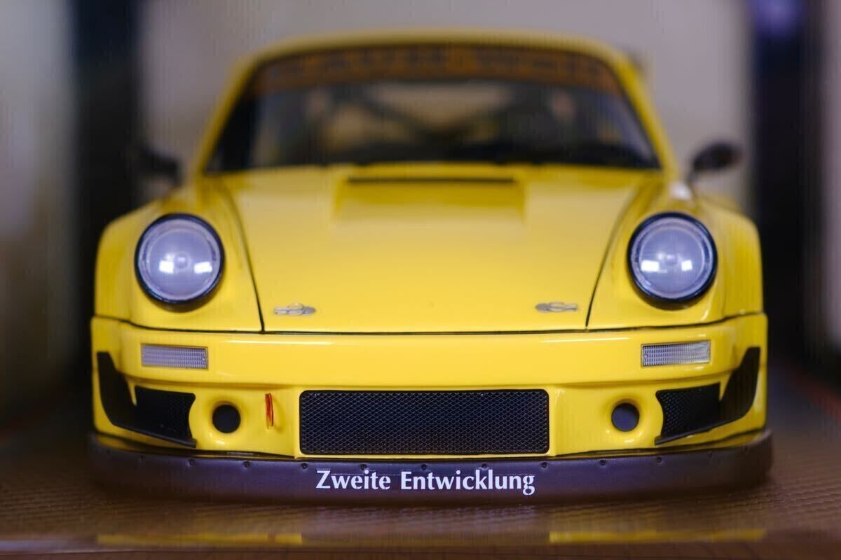 1/18 Ignition Model RWB 930 Porsche 911 M64 Yellow w/ Engine 1/18 Ignition Model RWB 930 Porsche 911 M64 Yellow w/ Engine