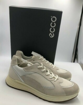 ECCO Women's St.1 Trend Sneaker Shadow White White Size US 10
