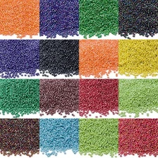 Lot of 900 Opaque Economical 11/0 Rocaille 1.8mm Small Round Glass Seed Beads