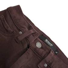 Hudson NWD Barbara Super Skinny Five Pocket Jeans Size 26 US Brown Cotton Blend