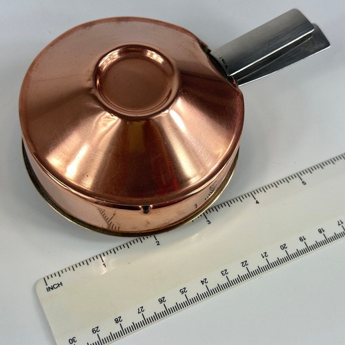 Vintage Small Copper Copper Burner and Matching Lid Stamped Wagner West Germany - Picture 17 of 17