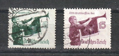 DR MiNr: 584-585 ʘ, gestempelt