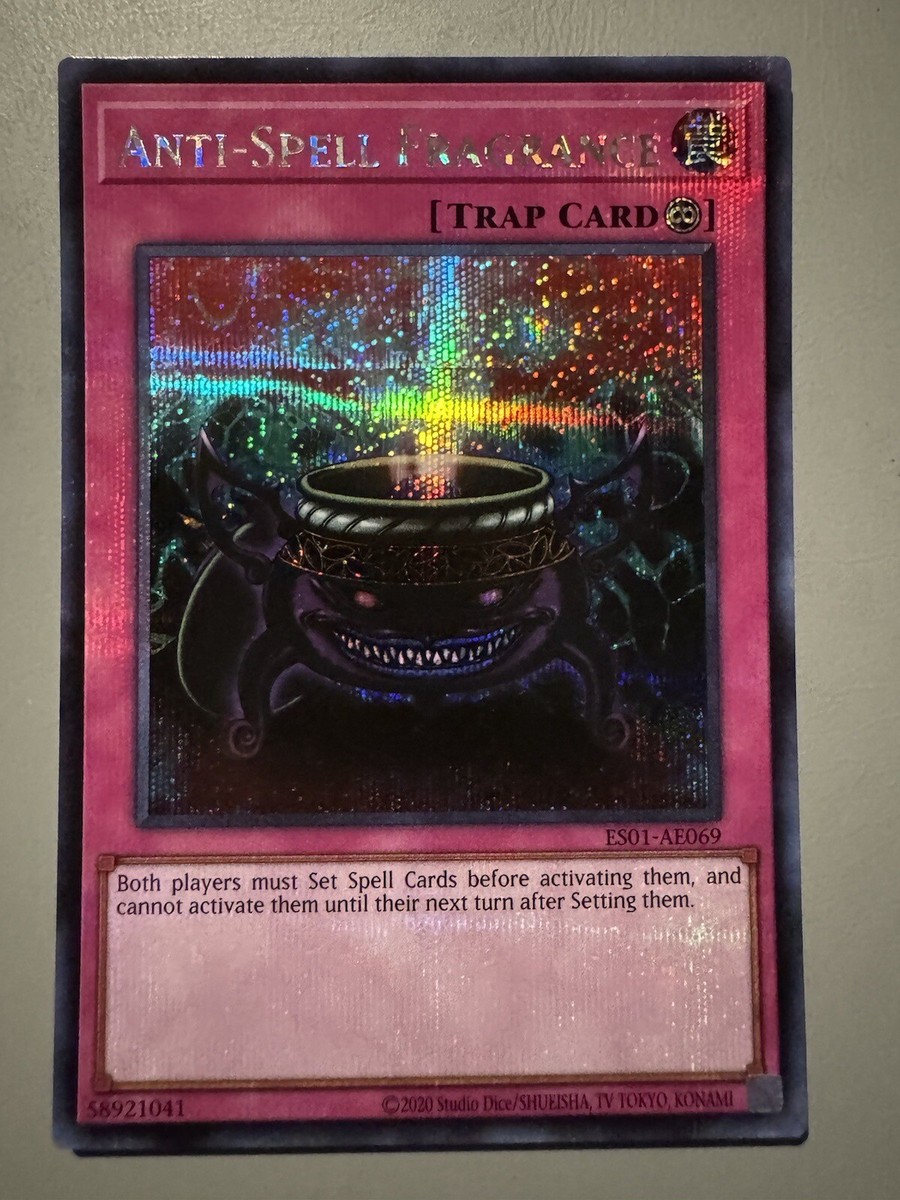anti trap card yugioh PHNI] Twitter Reveal YuGiOh  Anti-Spell Fragrance (Super