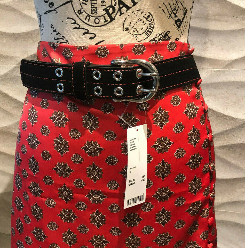 Urban Outfitters Women's Stitched Grommet Suede Belt L 29 NWT eBay