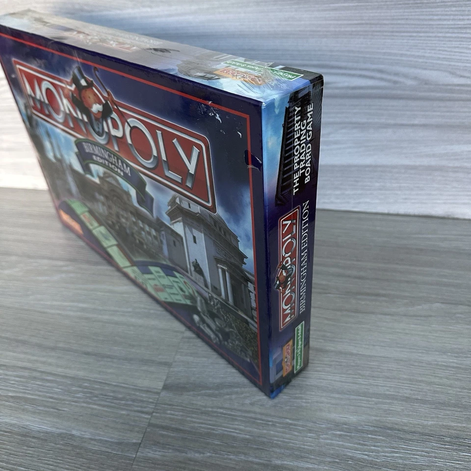 Monopoly Birmingham Edition Board game Vintage 1998 Brand New Still Sealed Rare - Image 3 of 4