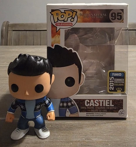 Funko POP! Supernatural Castiel #95 2015 Summer Convention Exclusive CIB