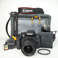 Canon 750D 24.2MP DSLR Camera & 18-55mm STM, S.C: 5729, Very Good Condition