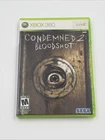 Condemned 2: Bloodshot (Microsoft Xbox 360, 2008) CIB- VG+