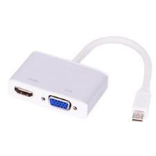 Mini DP to HDMI VGA conversion cable 2-in-1 extension cable