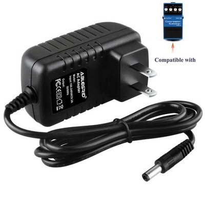 AC-DC 9V 1A Adapter Charger For BOSS CS-3 Compression Sustainer Pedal Power Cord