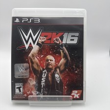 WWE 2K16 PS3 (Sony PlayStation 3) CIB Complete w/ Manual - WWF - Clean