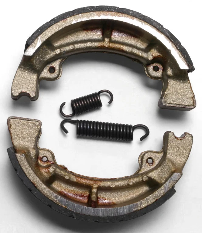 EBC Grooved Brake Shoes Kawasaki KDX200 KLR250 KE175 KL250 front or rear 703G - Image 2 of 4