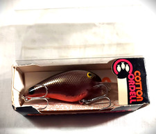 COTTON CORDELL Big O 4600 Greenish w/Red Bottom Fishing Lure NIB - MINT Cond.