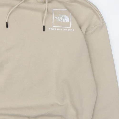 Sudadera con capucha para mujer The North Face beige, talla L - Imagen 8 de 12