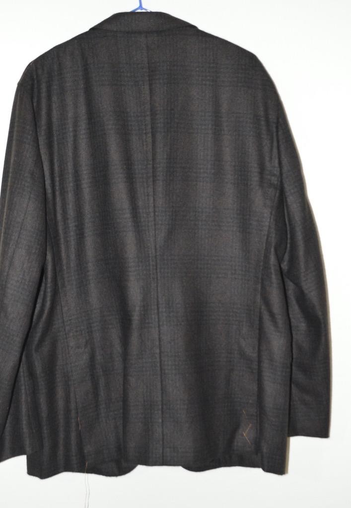 ZEGNA 'Atelier' Couture XXX Glen Plaid Cashmere & Silk Sport Coat SZ 56R image 5