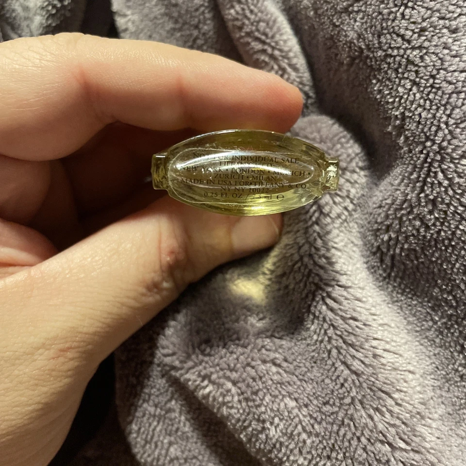 Vintage TIFFANY & Co *TIFFANY PARA HOMBRE .25/ 7.5 ml. Talla de viaje COLONIA RETIRADA Foto 4 de 4