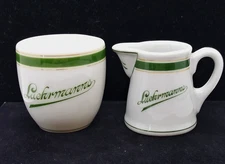 Hotel Luekrmann Small Cup & Creamer Memphis, TN -Bauscher Bros New York