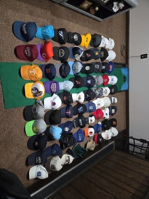 Lot of 72 sport hats Nike New Era 47 Brand MLB NFL NCAA NHL MiLB more cap