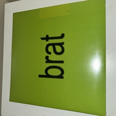Charli XCX Brat 2X LP Gatefold Translucent Black Vinyl MINT SEALED