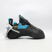 SCARPA Chimera Vibram XS Grip 2 Lace-Up Black/ Blue Men's Size 11 Climbing Shoes