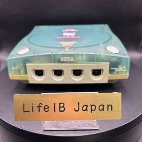 SEGA Dreamcast HKT-3000 Hello Kitty Skeleton Blue Console Limited Edition